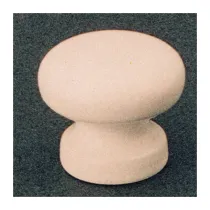 BL POMOLO IN LEGNO D 25 MM LACCATO BIANCO 2 PZ (5