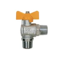 PL RUBINETTO A SFERA P/GAS M1/2 X M1/2 (6