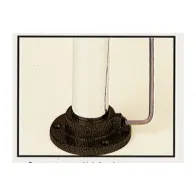 BL GHIERA DI FISSAGGIO P/TUBO VERNIC NERO 2 PZ