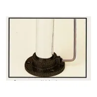 BL GHIERA DI FISSAGGIO P/TUBO VERNIC BIANCO 2 PZ