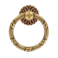 BL MANIGLIA 09236  42X49 MM OTTONE PATINE (5