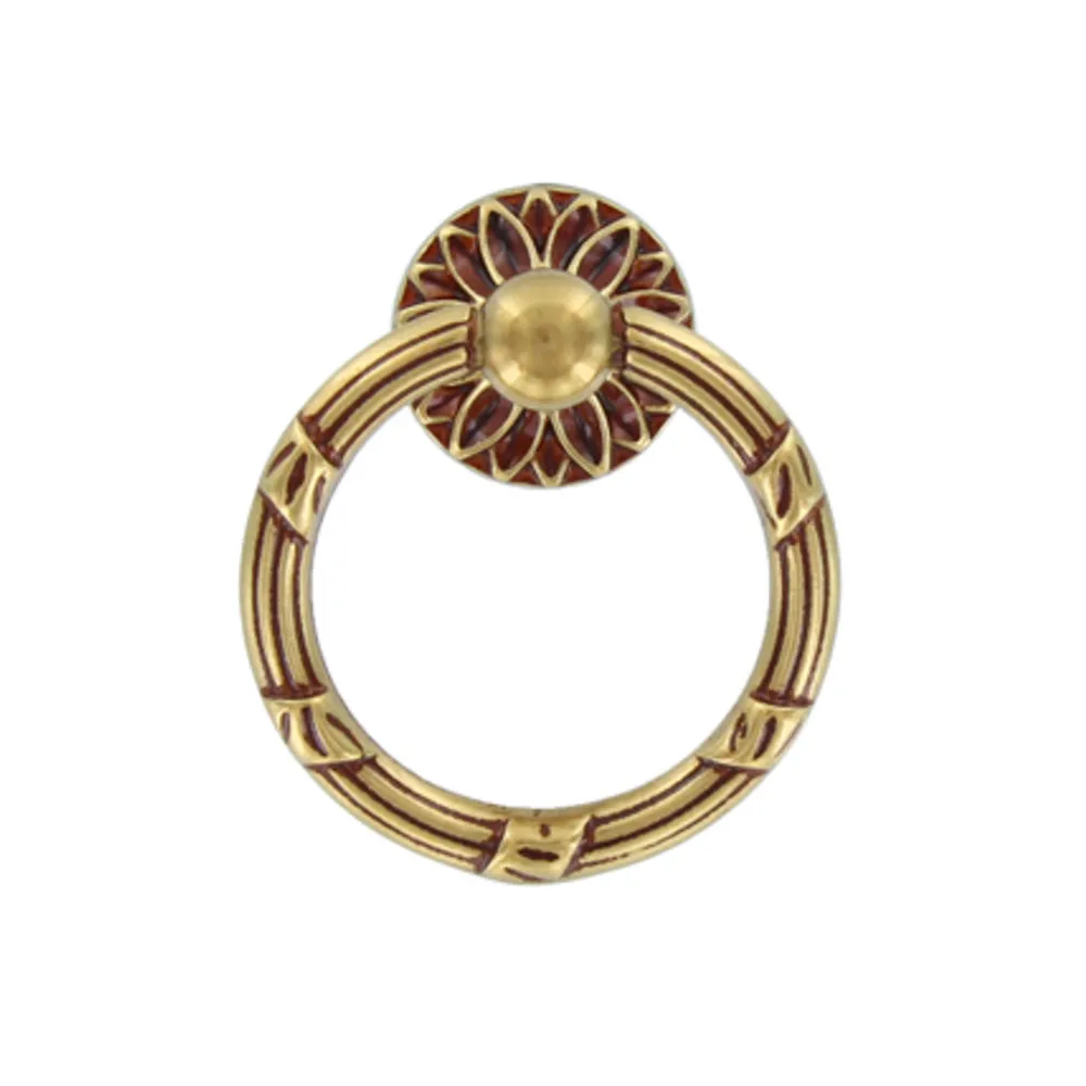 BL MANIGLIA 09236  42X49 MM OTTONE PATINE (5
