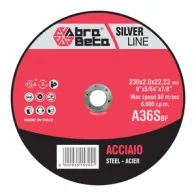 ABRABETA DISCO P/FERRO D 230X2