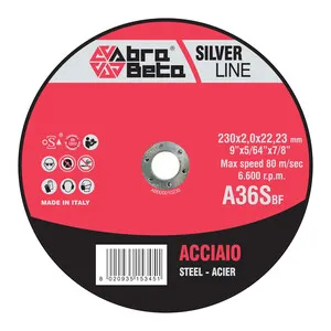 ABRABETA DISCO P/FERRO D 230X2