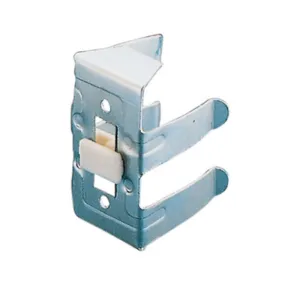 BS GANCIO ACCIAIO ZINCATO ZOCCOLO RESINA ALLUM. 8 PZ (5