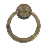 BL MANIGLIA 09202 D 33X39 MM OTTONE ANTICATO (5