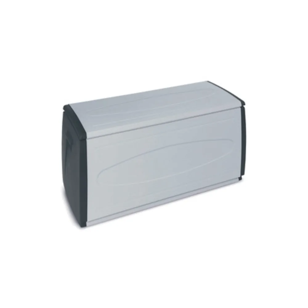 CASSAPANCA TERRY BOX 120X54XH57 CM NERO GRIGIO