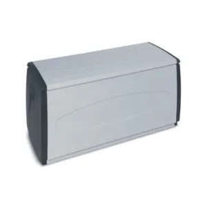 CASSAPANCA TERRY BOX 120X54XH57 CM NERO GRIGIO