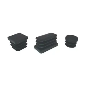 BL PUNTALE ALETTATO 40X40 MM NERO 6 PZ (6