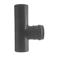 RACCORDO A T P/STUFA A PELLET ATTACCO MFM D  8 CM NERO OPACO