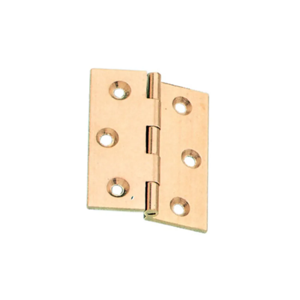 CERNIERA FRESATA 1/2 COLLO OTTONE SATIN 60X50 MM** (24