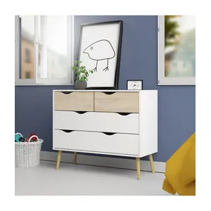 KIT CASSETTIERA 4 CASSETTI OSLO 98X39X81 CM