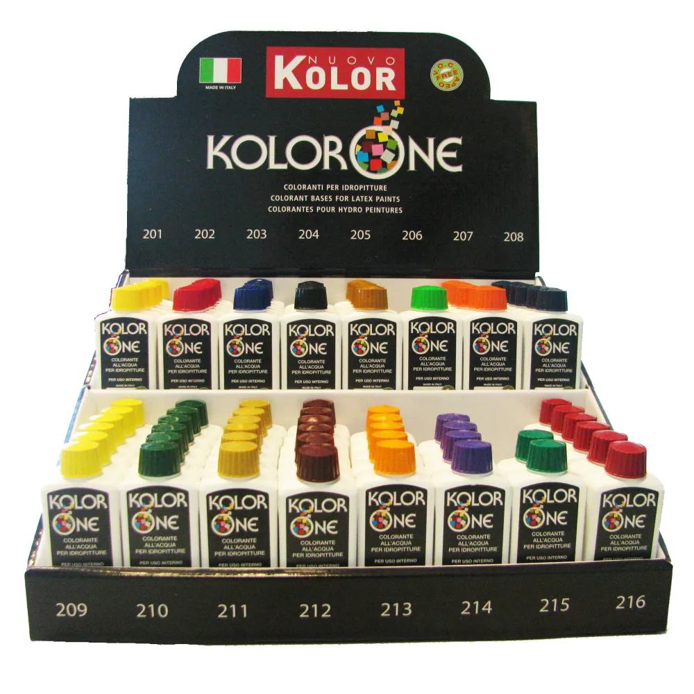 ESPOSITORE PER COLORANTI KOLOR-ONE ESPOSITORE PER COLORANTI KOLOR-ONE