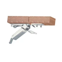 BL CHIUSURA P/TAVOLO A LEVA FERRO ZINC 102MM 2 PZ (5