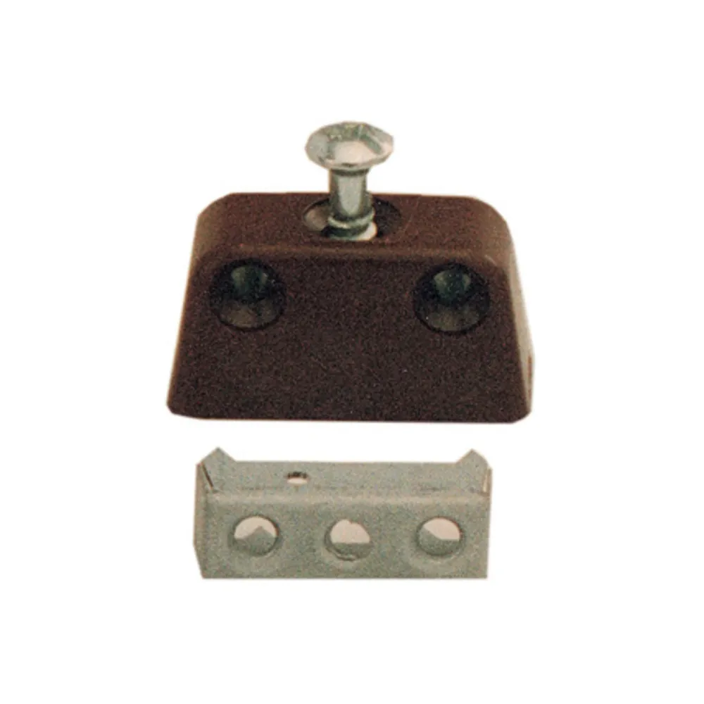 SC GIUNZIONE TRAPEZOIDALE MARRONE C/VITI 4 PZ