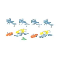 KIT ACCESSORI P/BINARIO ALLUMINIO 80 KG