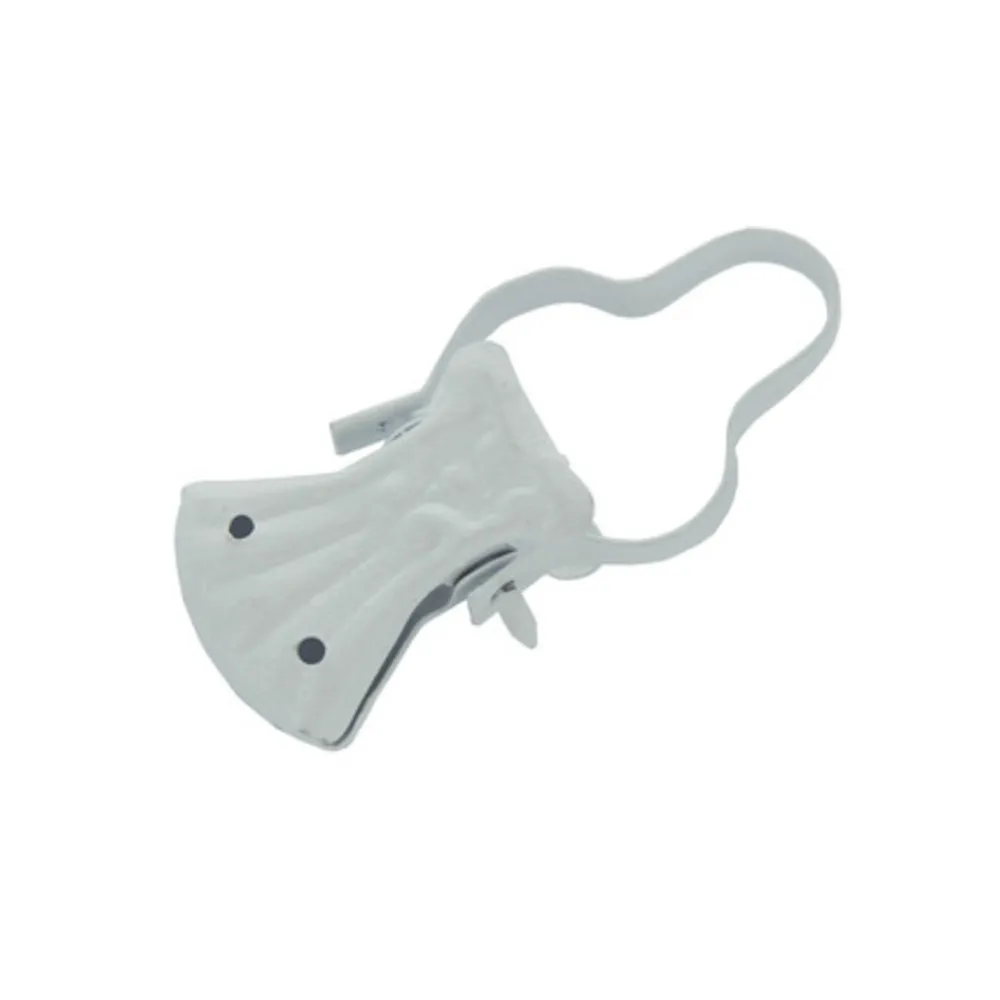 SC PINZA P/TENDE C/ARCO LACCATO BIANCO 10 PZ (5 SC PINZA P/TENDE C/ARCO LACCATO BIANCO 10 PZ (5