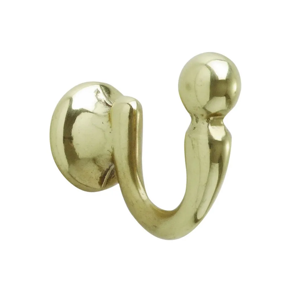 BL FERMATENDA GANCIO SFERA 33X26 ORO LUCIDO 2 PZ (5