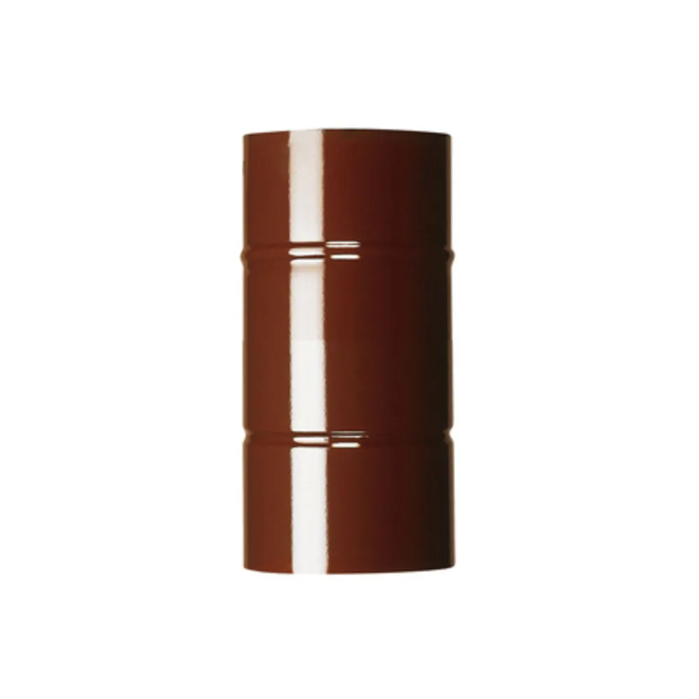 TUBO P/STUFA H 25 CM D 10 CM MARRONE TUBO P/STUFA H 25 CM D 10 CM MARRONE