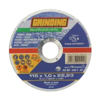 GRINDING DISCO FERRO 115X1