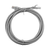 CAVO LAN UTP PLUG RJ45/RJ45  3 M GRIGIO