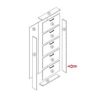 R FIANCO A X KIT SCARPIERA 5R CM.65X15X164H ROVERE SC.
