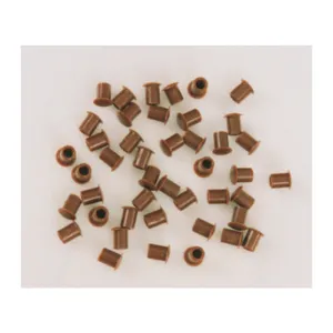 SC COPRIFORO PLASTICA MARRONE D 6 MM  50 PZ (5