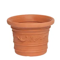 VASO IN PLASTICA FESTONATO D 35XH26 CM PRESTIGE