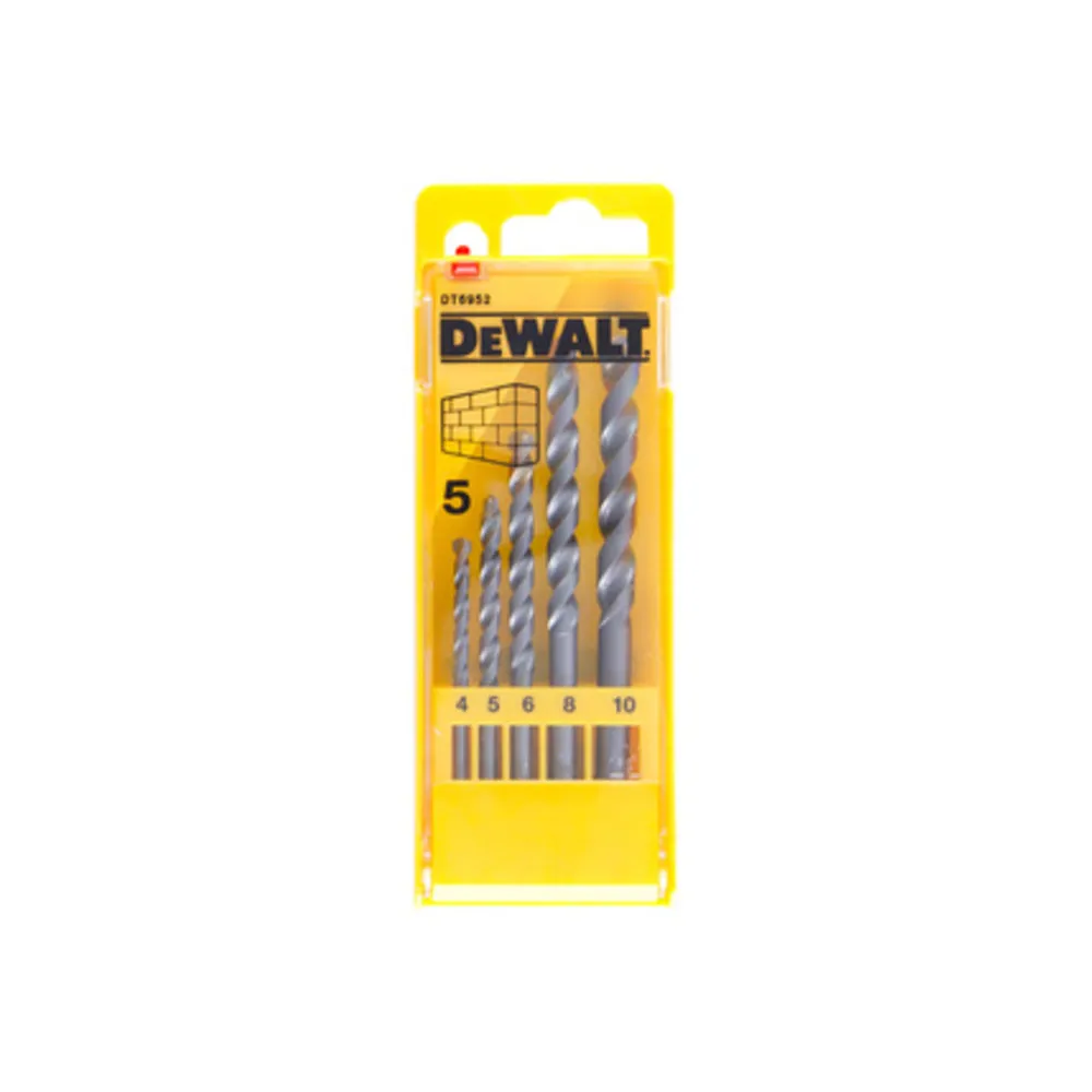 DEWALT SET 5 PUNTE P/MURO  DT6952