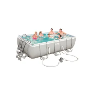 PISCINA C/TELAIO E POMPA 404X201XH100 CM 56441