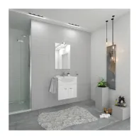 MOBILE BAGNO EMMA 58 SOSP. C/SPECCHIO BIANCO