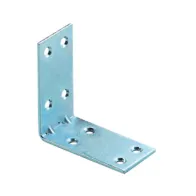 BL PIASTRINA AD ANGOLO 8 FORI 40X2X40 MM 4 PZ* (5