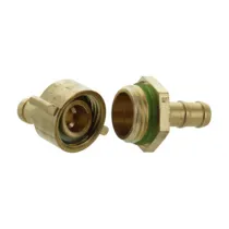 GIUNTATUBI OTTONE 3 PZ  1/4X  8 MM* (10