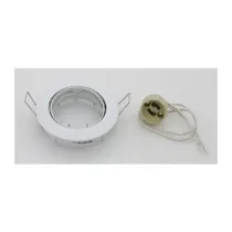 FARETTO INCASSO FISSO P/LED GU10 BIANCO (5