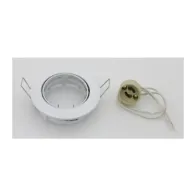FARETTO INCASSO FISSO P/LED GU10 BIANCO (5