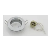 FARETTO INCASSO FISSO P/LED GU10 CROMO (10