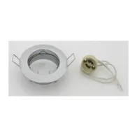 FARETTO INCASSO FISSO P/LED GU10 CROMO (10