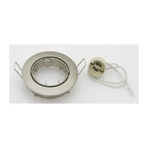 FARETTO INCASSO ORIENTAB P/LED GU10 NIKEL SAT (10
