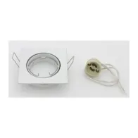 FARETTO QUADRATO INCAS ORIENTAB LED GU10 BIANCO (10