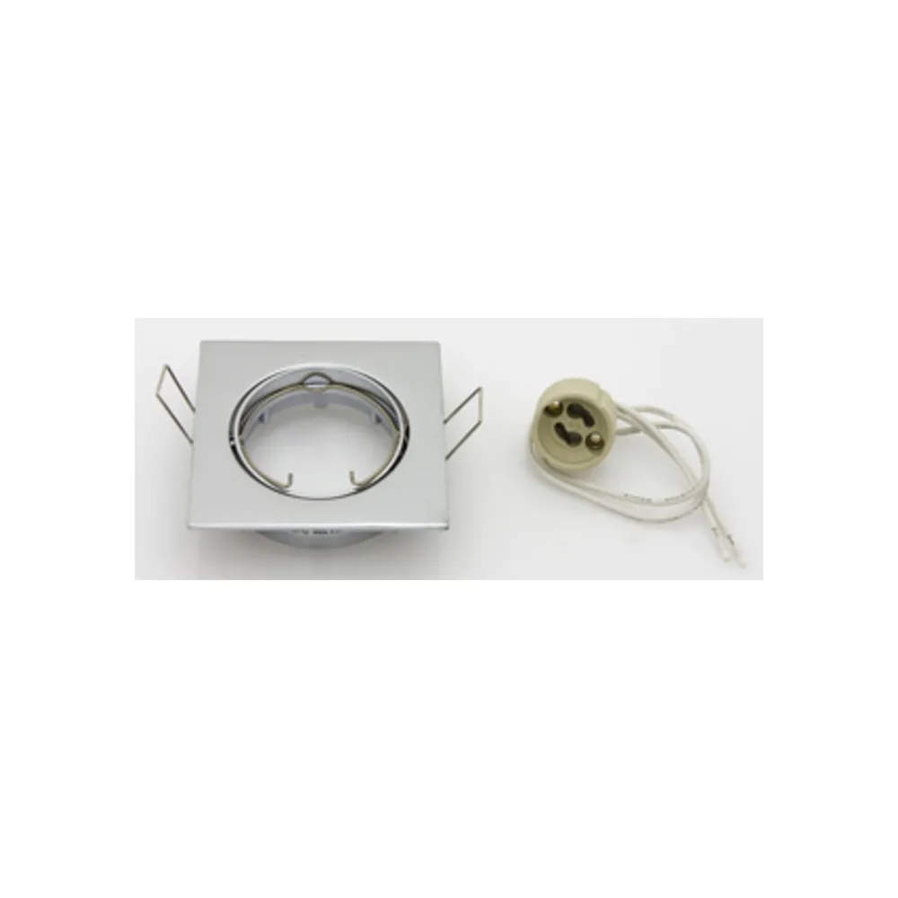 FARETTO QUADRATO INCAS ORIENTAB LED GU10 CROMO (10