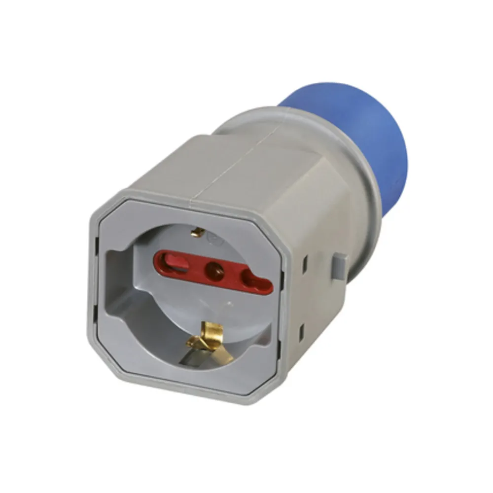 ADATTATORE INDUSTRIALE 16A 220V BIP SCHU IP44 FIG. 8 ADATTATORE INDUSTRIALE 16A 220V BIP SCHU IP44 FIG. 8