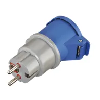 ADATTATORE INDUSTRIALE 16A 220V SPINA SCH PR IP44 FIG.6 (10