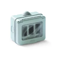 CASSETTA TONDO DA PARETE P/ESTERNO 3P IP55