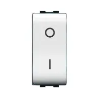 LIFE 4009 WH INTERRUTTORE BIPOLARE BIANCO (12