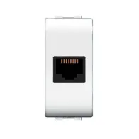 LIFE 4084 WH PRESA TELEFONICA RJ11 PLUG 6/4A BIANCO (12