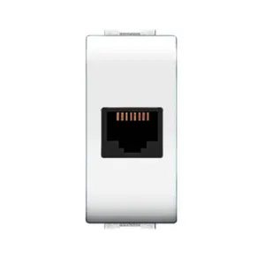 LIFE 4084 WH PRESA TELEFONICA RJ11 PLUG 6/4A BIANCO (12
