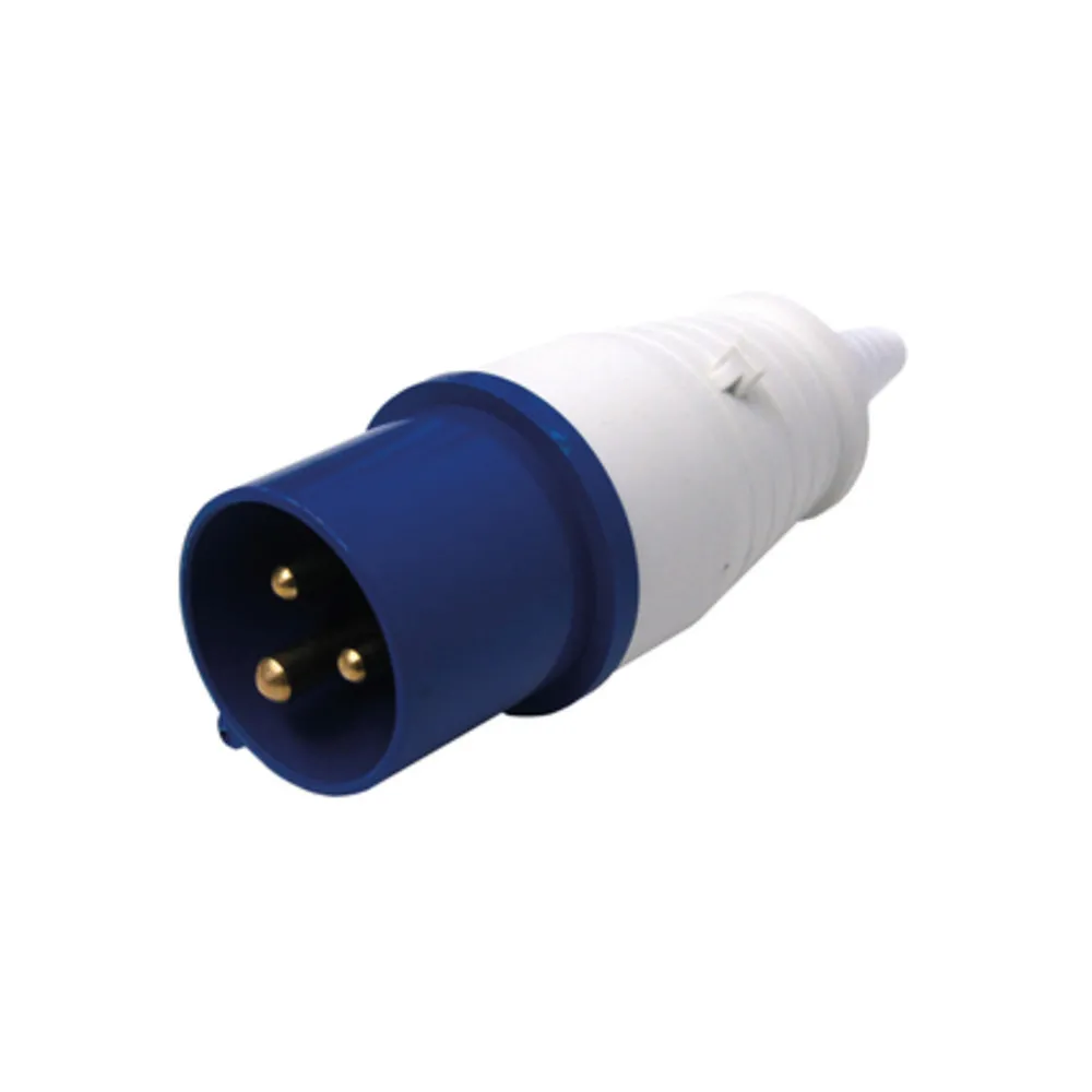 SPINA INDUSTRIALE 16A 2P+T 220V IP44 FIG.1 (10 SPINA INDUSTRIALE 16A 2P+T 220V IP44 FIG.1 (10