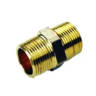 IDRAULICA - VITE DOPPIA 280 OTTONE GIALLO D 3/8 (10