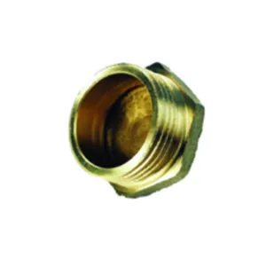 IDRAULICA - TAPPO MASCHIO 292 OTTONE GIALLO D 3/8 (10