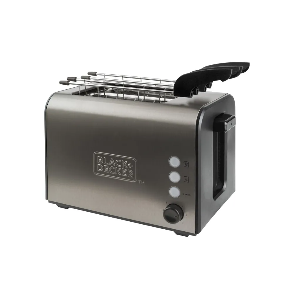 TOSTAPANE B+D BXTOA 900E ACCIAIO